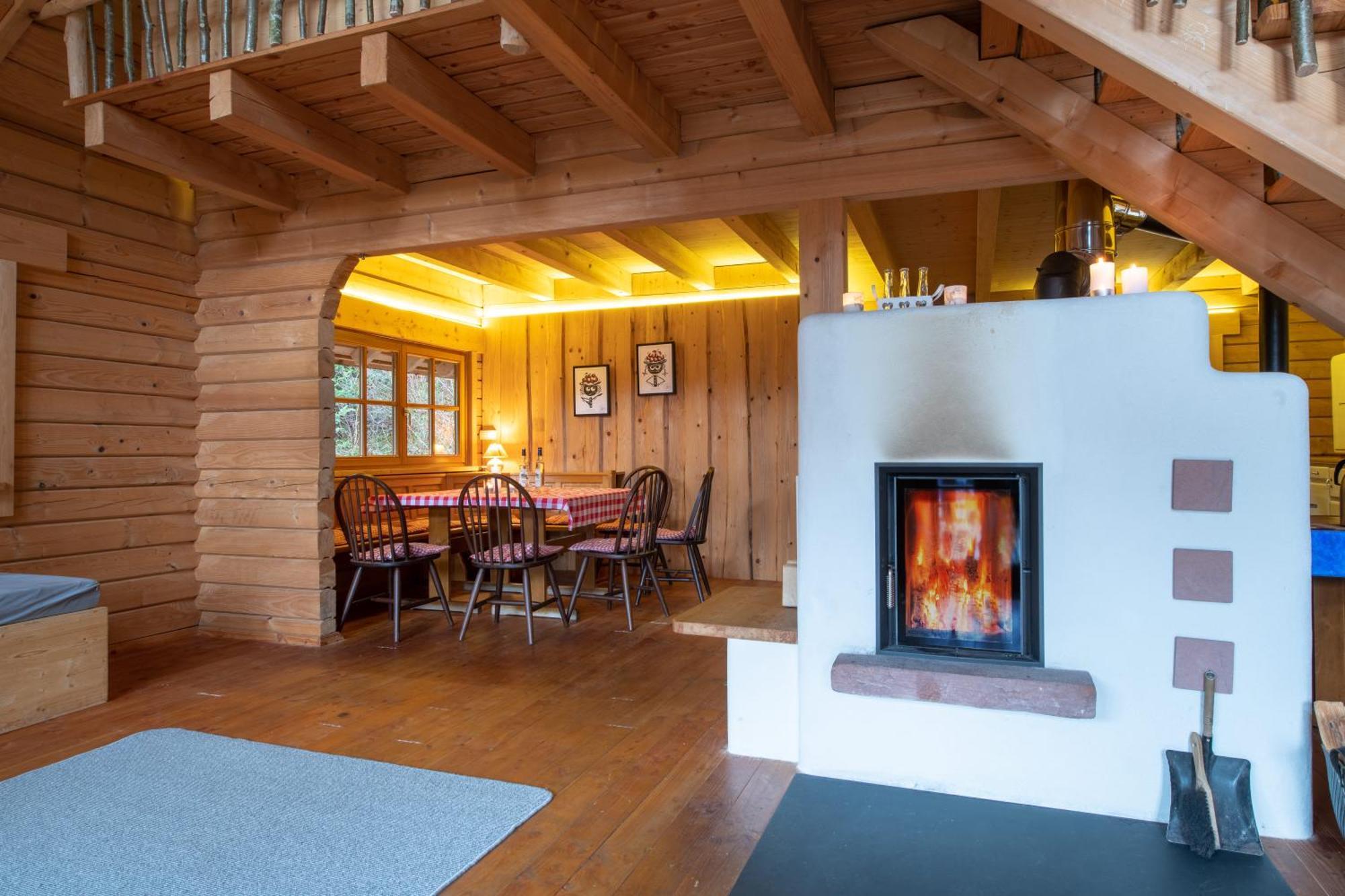 Schwarzwald Blockhaus - Sauna - Kamin - Mit Bettwaesche Und Handtuecher Schenkenzell Екстериор снимка